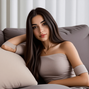 Créer un look de soirée sur canapé
